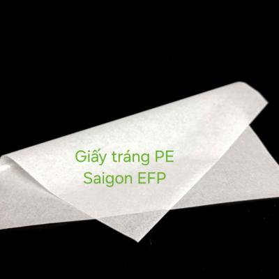 GIẤY PE CHỐNG DÍNH, CHỐNG DẦU VÀ NƯỚC SỐT